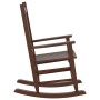 Mecedora para niños madera maciza de álamo marrón de , Mecedoras - Ref: Foro24-4008876, Precio: 59,25 €, Descuento: %