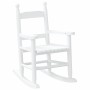 Mecedora para niños madera maciza de álamo blanca de , Mecedoras - Ref: Foro24-4008881, Precio: 41,20 €, Descuento: %