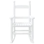 Mecedora para niños madera maciza de álamo blanca de , Mecedoras - Ref: Foro24-4008881, Precio: 41,20 €, Descuento: %