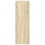 Aparador alto madera de ingeniería roble Sonoma 45x41x124 cm de , Aparadores - Ref: Foro24-846392, Precio: 77,00 €, Descuento: %