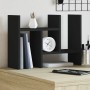 Wooden engineering desktop organizer in black, 34.5x15.5x35.5cm by , Classification and organization - Ref: Foro24-848053, Pr...