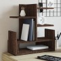 Organizador escritorio madera ingeniería marrón 49x20x52,5 cm de , Clasificación y organización - Ref: Foro24-848079, Precio:...