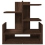 Organizador escritorio madera ingeniería marrón 49x20x52,5 cm de , Clasificación y organización - Ref: Foro24-848079, Precio:...