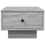 Mesa de centro madera contrachapada gris Sonoma 60x45x31 cm de , Mesas de centro - Ref: Foro24-848085, Precio: 76,99 €, Descu...