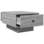 Gray Sonoma plywood coffee table 60x45x31 cm by , Coffee table - Ref: Foro24-848085, Price: 76,81 €, Discount: %