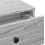 Mesa de centro madera contrachapada gris Sonoma 60x45x31 cm de , Mesas de centro - Ref: Foro24-848085, Precio: 76,99 €, Descu...