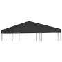 Toldo de cenador 270 g/m² 3x3 m negro de vidaXL, Cubiertas para carpas y cenadores - Ref: Foro24-312078, Precio: 66,66 €, Des...