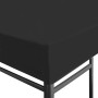 Toldo de cenador 270 g/m² 3x3 m negro de vidaXL, Cubiertas para carpas y cenadores - Ref: Foro24-312078, Precio: 66,66 €, Des...