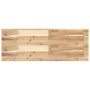 Floating shelves 3 units untreated acacia wood 100x30x4 cm by , Shelves and shelves - Ref: Foro24-3279457, Price: 161,15 €, D...