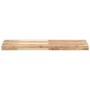 Solid untreated acacia wood floating shelf 100x30x4 cm by , Shelves and shelves - Ref: Foro24-3279455, Price: 61,60 €, Discou...