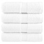 Toallas 4 unidades 100% algodón blanco 30x30 cm 600 gsm de , Toallas - Ref: Foro24-137117, Precio: 14,11 €, Descuento: %