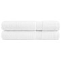 Toallas de sauna 2 uds 100% algodón blanco 80x200 cm 600 gsm de , Toallas - Ref: Foro24-137136, Precio: 40,85 €, Descuento: %