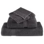 Shower towels 2 units 100% cotton anthracite 70x140 cm 600 gsm by , Towels - Ref: Foro24-137160, Price: 28,89 €, Discount: %