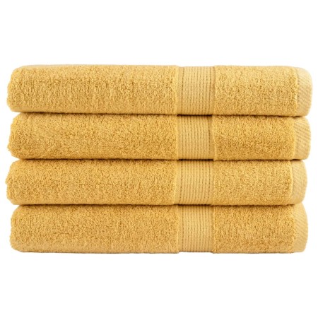 Sauna towels 4 units 100% cotton blue 80x200 cm 600 gsm by , Towels - Ref: Foro24-137291, Price: 74,27 €, Discount: %