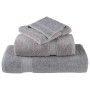 Toallas 4 unidades 100% algodón gris 30x30 cm 600 gsm de , Toallas - Ref: Foro24-137300, Precio: 12,34 €, Descuento: %