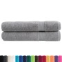 Sauna towels 2 units 100% cotton gray 80x200 cm 600 gsm by , Towels - Ref: Foro24-137314, Price: 39,40 €, Discount: %