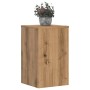 Plant stands 2 units oak wood artisan 30x30x50 cm by , Pot stands - Ref: Foro24-852923, Price: 62,75 €, Discount: %