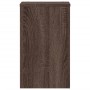 Soportes de plantas 2 uds madera marrón roble 30x30x50 cm de , Soportes para macetas - Ref: Foro24-852921, Precio: 64,44 €, D...