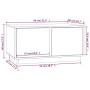 Massivholz Kiefer Couchtisch 80x50x40 cm von vidaXL, Couchtisch - Ref: Foro24-814419, Preis: 63,99 €, Rabatt: %