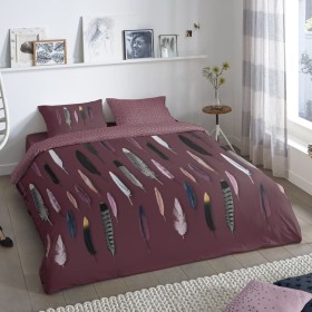 Good Morning FEATHERS duvet cover 135x200 cm burgundy by Good Morning, Duvet covers - Ref: Foro24-437849, Price: 39,99 €, Dis...