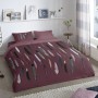 Good Morning Funda de edredón FEATHERS 135x200 cm burdeos de Good Morning, Fundas de nórdico - Ref: Foro24-437849, Precio: 39...