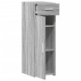 Aparador de madera de ingeniería gris Sonoma 30x42,5x93 cm de , Aparadores - Ref: Foro24-846276, Precio: 70,18 €, Descuento: %