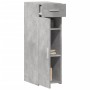 Aparador de madera de ingeniería gris hormigón 30x42,5x93 cm de , Aparadores - Ref: Foro24-846274, Precio: 67,99 €, Descuento: %