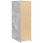 Aparador de madera de ingeniería gris hormigón 30x42,5x93 cm de , Aparadores - Ref: Foro24-846274, Precio: 67,99 €, Descuento: %