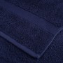 2 navy blue 100% cotton towels 30x30 cm 600 gsm by , Towels - Ref: Foro24-137251, Price: 9,95 €, Discount: %