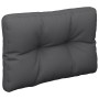 Cushion for anthracite fabric pallet sofa 50x40x12 cm by , Cushions for chairs and sofas - Ref: Foro24-360535, Price: 21,99 €...