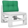 Kissen für Palettensofa, grüner Stoff, 50x40x12 cm. von , Kissen für Stühle und Sofas - Ref: Foro24-360540, Preis: 21,99 €, R...