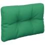 Cojín para sofá de palets tela verde 50x40x12 cm de , Cojines para sillas y sofás - Ref: Foro24-360540, Precio: 21,89 €, Desc...