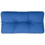 Cushion for pallet sofa in blue fabric 70x40x12 cm by , Cushions for chairs and sofas - Ref: Foro24-360589, Price: 27,99 €, D...