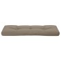 Cushion for a taupe gray fabric pallet sofa 120x40x12 cm by , Cushions for chairs and sofas - Ref: Foro24-360631, Price: 30,1...