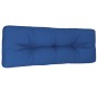 Cojín para sofá de palets de tela azul 120x40x12 cm de , Cojines para sillas y sofás - Ref: Foro24-360633, Precio: 30,18 €, D...