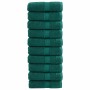 Guest towels 2 units 100% cotton green 30x30 cm 600 gsm by , Towels - Ref: Foro24-137328, Price: 26,09 €, Discount: %