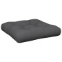 Cushions for pallets, 2 units, anthracite gray fabric. by , Cushions for chairs and sofas - Ref: Foro24-360667, Price: 43,97 ...