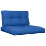 Cushions for pallets, 2 units, royal blue fabric. by , Cushions for chairs and sofas - Ref: Foro24-360699, Price: 44,99 €, Di...