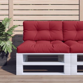 Cushions for pallets, 2 units, red wine fabric by , Cushions for chairs and sofas - Ref: Foro24-360720, Price: 51,99 €, Disco...