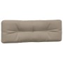 Cushions for pallets, 2 units, gray taupe fabric. by , Cushions for chairs and sofas - Ref: Foro24-360741, Price: 88,71 €, Di...