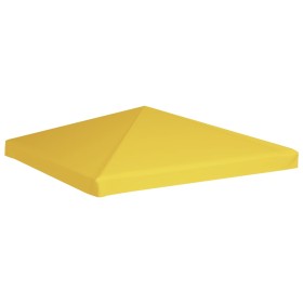 Toldo de cenador 270 g/m² 3x3 m amarillo de vidaXL, Cubiertas para carpas y cenadores - Ref: Foro24-312079, Precio: 61,99 €, ...