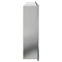 Shower niche in brushed silver stainless steel 62x32x9 cm by , Shower walls and screens - Ref: Foro24-4005128, Price: 95,70 €...