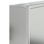 Shower niche in brushed silver stainless steel 62x32x9 cm by , Shower walls and screens - Ref: Foro24-4005128, Price: 95,70 €...