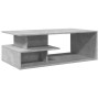 Mesa de centro madera de ingeniería gris hormigón 102x55x35 cm de , Mesas de centro - Ref: Foro24-848013, Precio: 80,53 €, De...