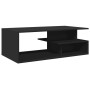 Engineered wood black coffee table 102x55x35 cm by , Coffee table - Ref: Foro24-848011, Price: 82,76 €, Discount: %