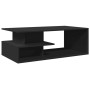 Engineered wood black coffee table 102x55x35 cm by , Coffee table - Ref: Foro24-848011, Price: 82,76 €, Discount: %