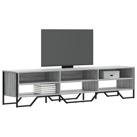 Mueble de TV madera de ingeniería gris Sonoma 180x34x41 cm de , Muebles TV - Ref: Foro24-848577, Precio: 101,95 €, Descuento: %