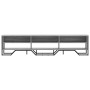 TV stand made of Sonoma gray engineered wood 180x34x41 cm by , TV Furniture - Ref: Foro24-848577, Price: 116,74 €, Discount: %