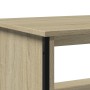 Mesa de centro madera de ingeniería roble Sonoma 75x51x40 cm de , Mesas de centro - Ref: Foro24-848485, Precio: 58,99 €, Desc...