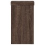 Soportes de plantas 2 uds madera marrón roble 10x10x18 cm de , Soportes para macetas - Ref: Foro24-852885, Precio: 21,65 €, D...